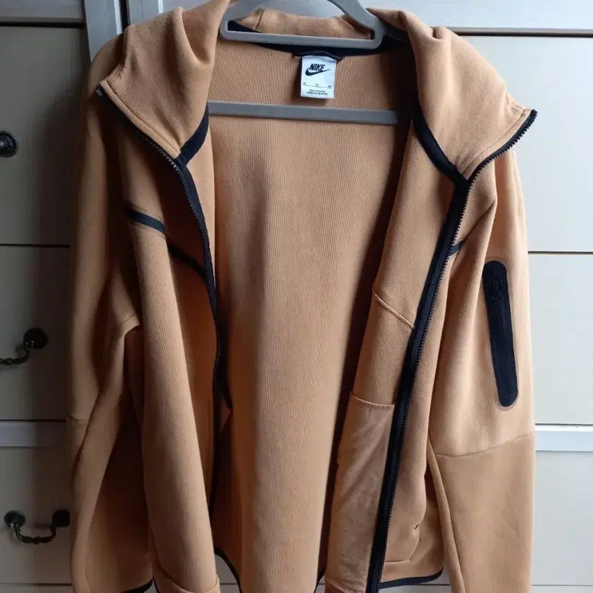 [BUNJANG] Nike Tech Fleece Hoodie Zip-up Beige XL / 나이키 테크 플리스 후드집업 베이지 xl