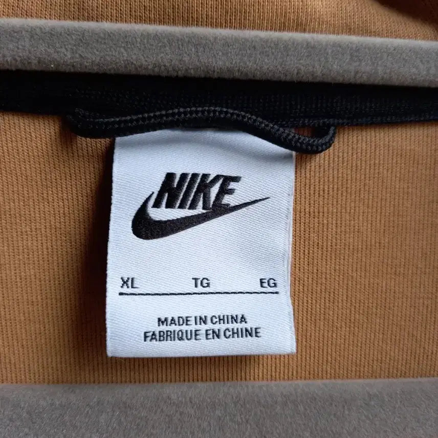 [BUNJANG] Nike Tech Fleece Hoodie Zip-up Beige XL / 나이키 테크 플리스 후드집업 베이지 xl