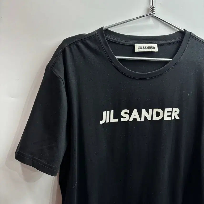 [BUNJANG] Jil Sander Logo Printed Black T-Shirt / [M] 질샌더 로고 프린팅 블랙 반팔 티셔츠 5.9