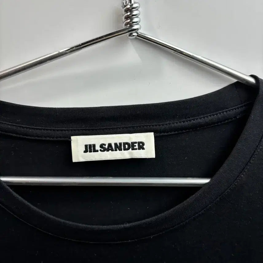 [BUNJANG] Jil Sander Logo Printed Black T-Shirt / [M] 질샌더 로고 프린팅 블랙 반팔 티셔츠 5.9