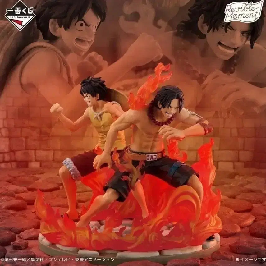 [BUNJANG] One Piece Luffy &amp; Ace Last One Figure / [미개봉 택포12] 원피스 정상전쟁 루피 에이스 라스트 원상