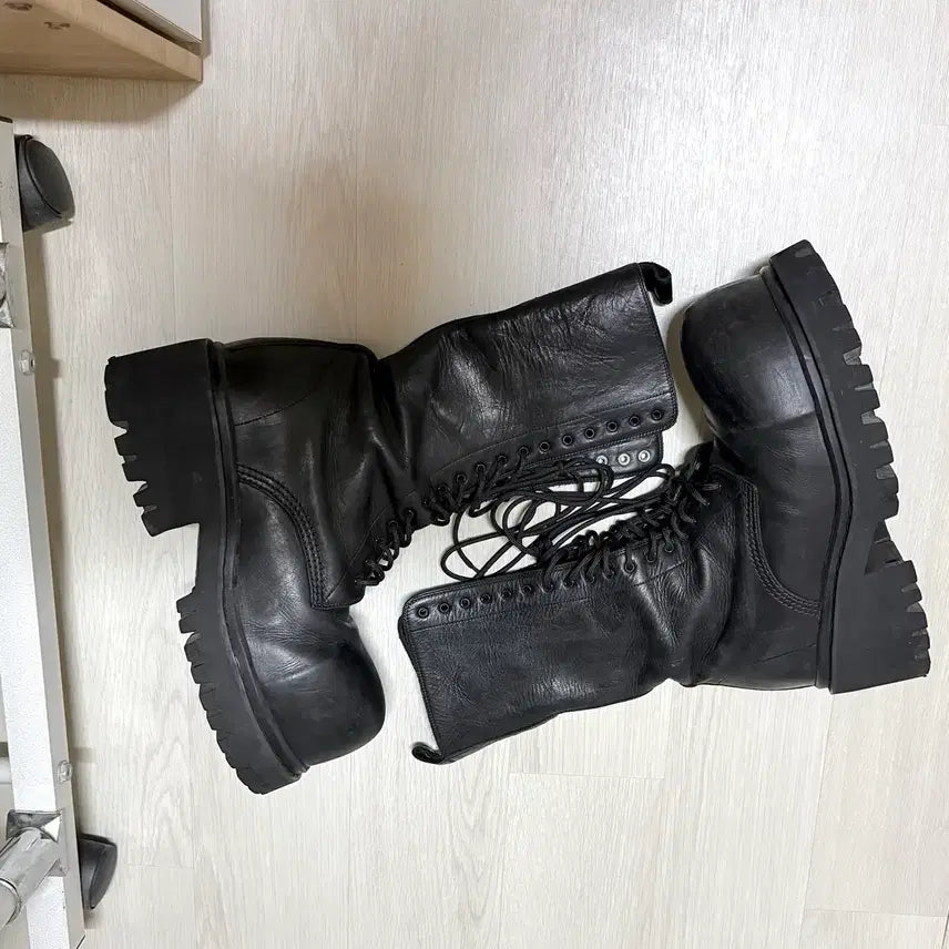 [SOLD OUT] [42] 발렌시아가 스톰퍼 런웨이 부츠