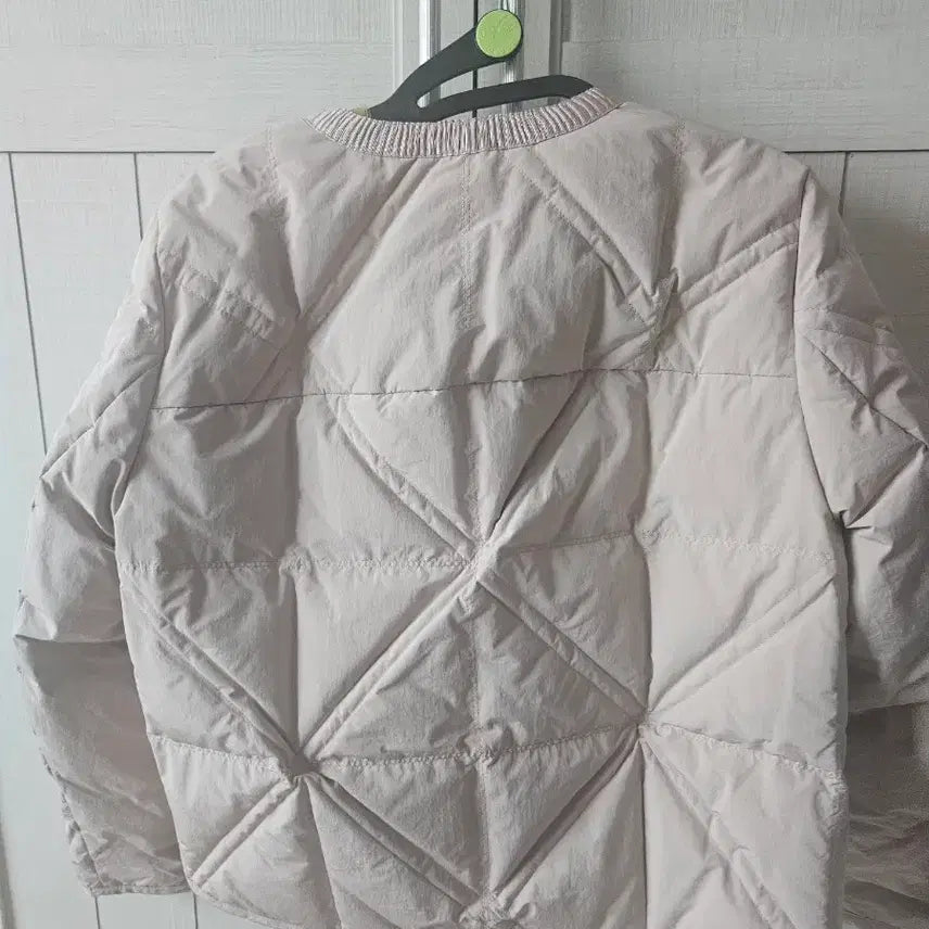 [BUNJANG] O'zsecnd Quilted Goose Down Jacket / 오즈세컨 퀼팅 자켓  거위털 패딩 아이보리