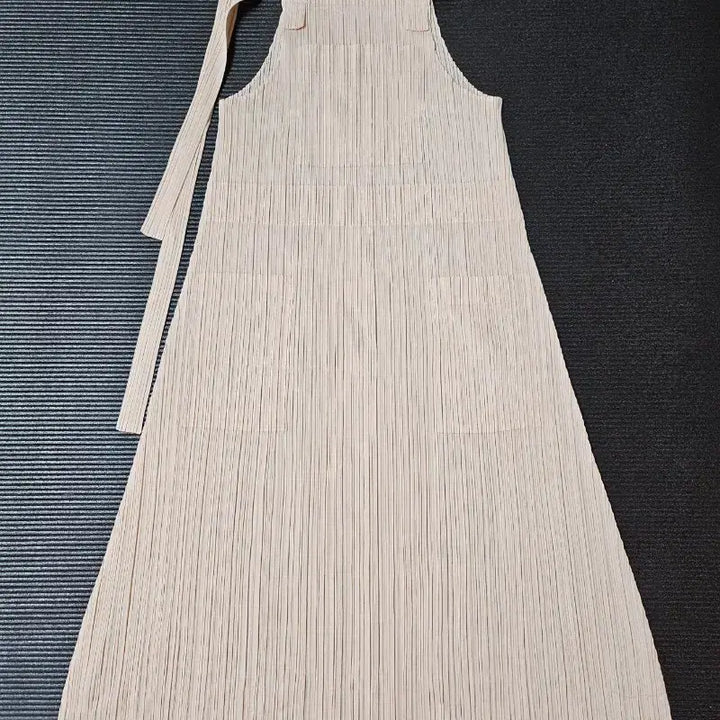 [BUNJANG] Pleats Please Apron Dress / 플리츠플리즈 멜빵원피스, 에이프런원피스