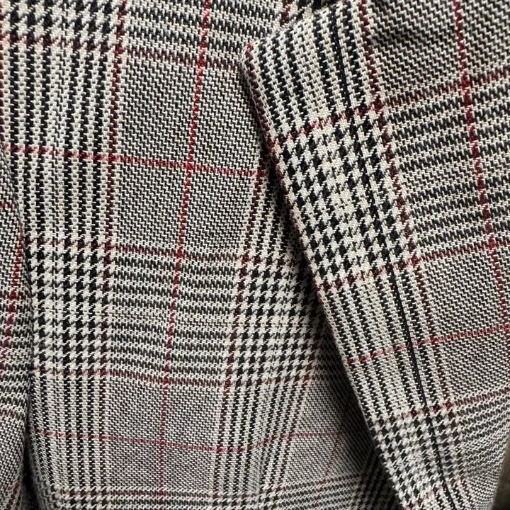 [BUNJANG] Classic Check Pattern Linen Jacket / 남성 자켓 과 린넨 자켓
