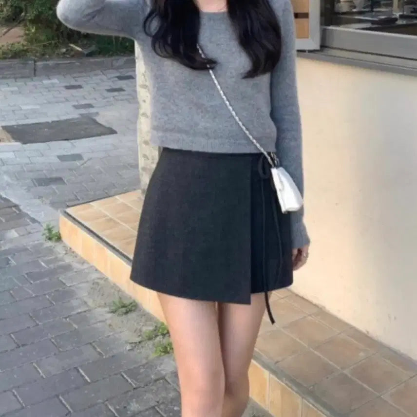 [BUNJANG] LePlain Kiko Wrap Skirt / 르플레인 스커트