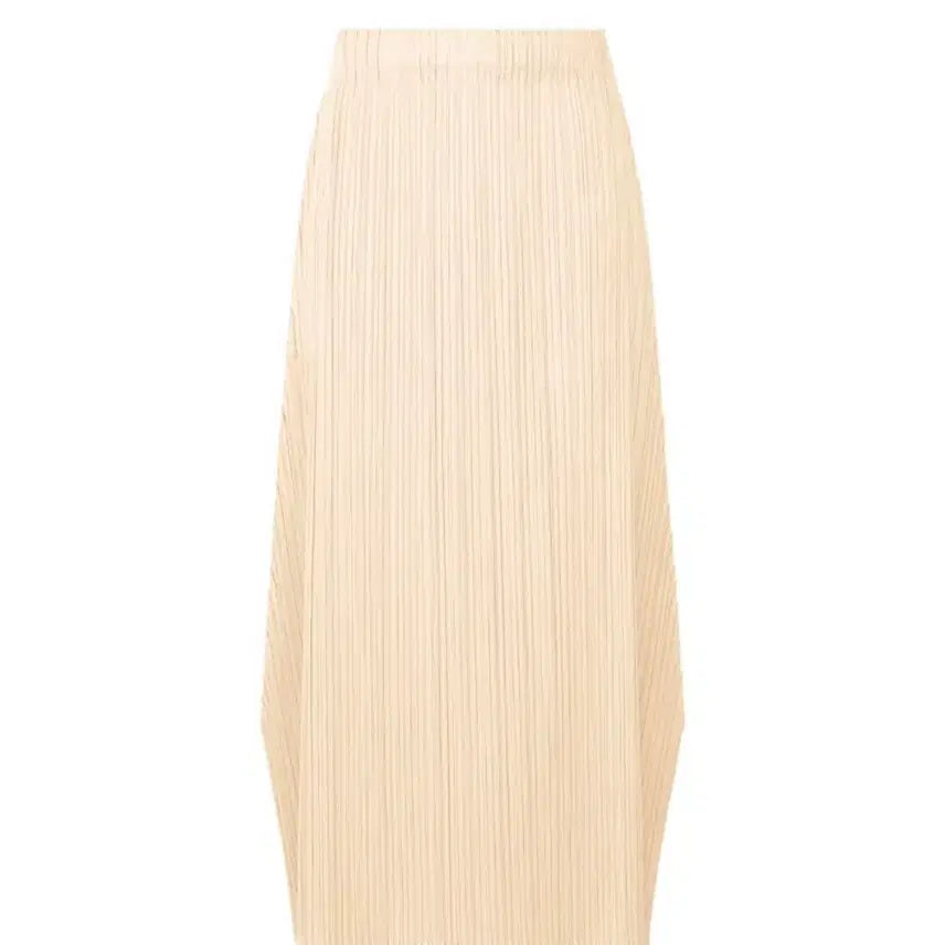 [BUNJANG] Pleats Please December Monthly Skirt Off-White / 플리츠플리즈 12월 먼슬리 스커트 오프화이트