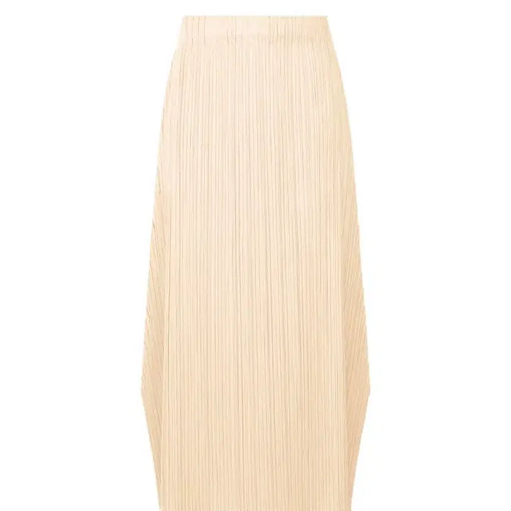 [BUNJANG] Pleats Please December Monthly Skirt Off-White / 플리츠플리즈 12월 먼슬리 스커트 오프화이트