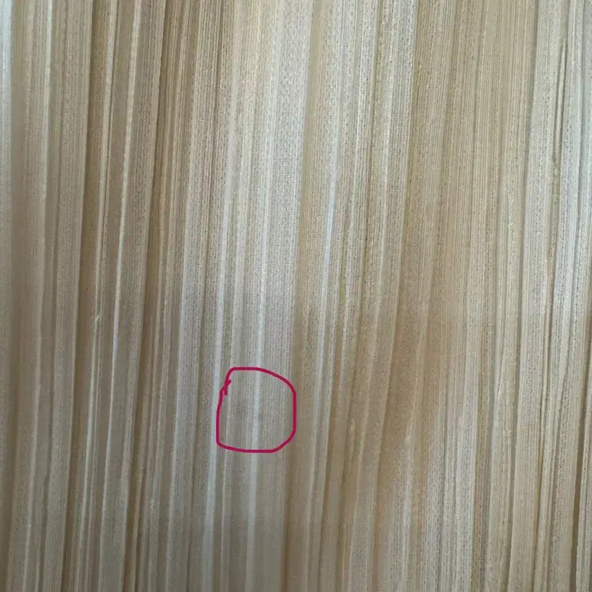 [BUNJANG] Pleats Please December Monthly Skirt Off-White / 플리츠플리즈 12월 먼슬리 스커트 오프화이트