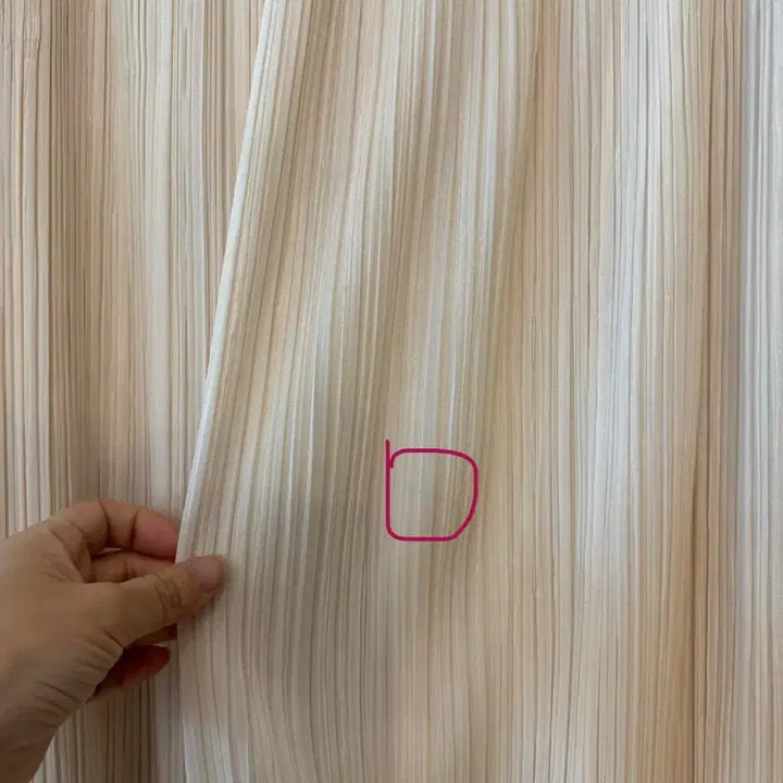 [BUNJANG] Pleats Please December Monthly Skirt Off-White / 플리츠플리즈 12월 먼슬리 스커트 오프화이트