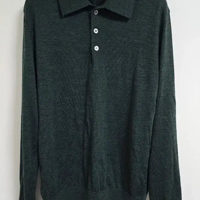 [BUNJANG] IOLO Wool Collar Knit Top / IOLO 이올로 여성 울 카라 니트 M 66 옐로, 그린