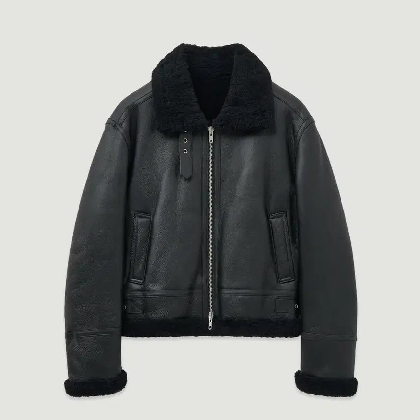 [BUNJANG] Elmood Pomade Classic Lambskin Mouton Jacket / [48] 엘무드 포마드 클래식 무스탕