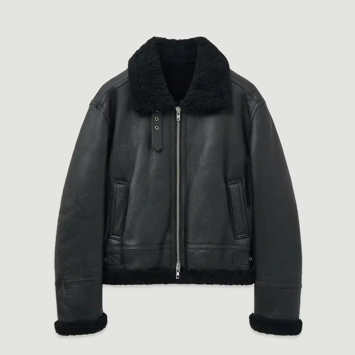 [BUNJANG] Elmood Pomade Classic Lambskin Mouton Jacket / [48] 엘무드 포마드 클래식 무스탕