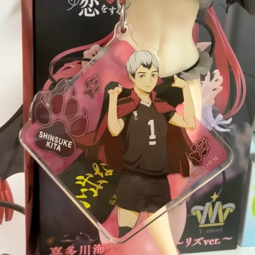 [BUNJANG] Haikyu Kita Shinsuke Acrylic Keyring / 하이큐 키타 신스케 아크릴 키링