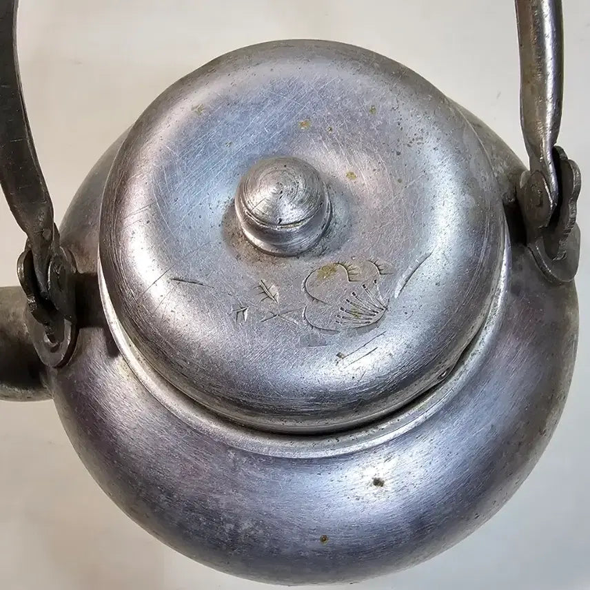 [BUNJANG] Vintage Silver Teapots (Bundle Set) / 옛날양은주전자 2개 일괄