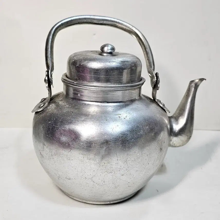 [BUNJANG] Vintage Silver Teapots (Bundle Set) / 옛날양은주전자 2개 일괄