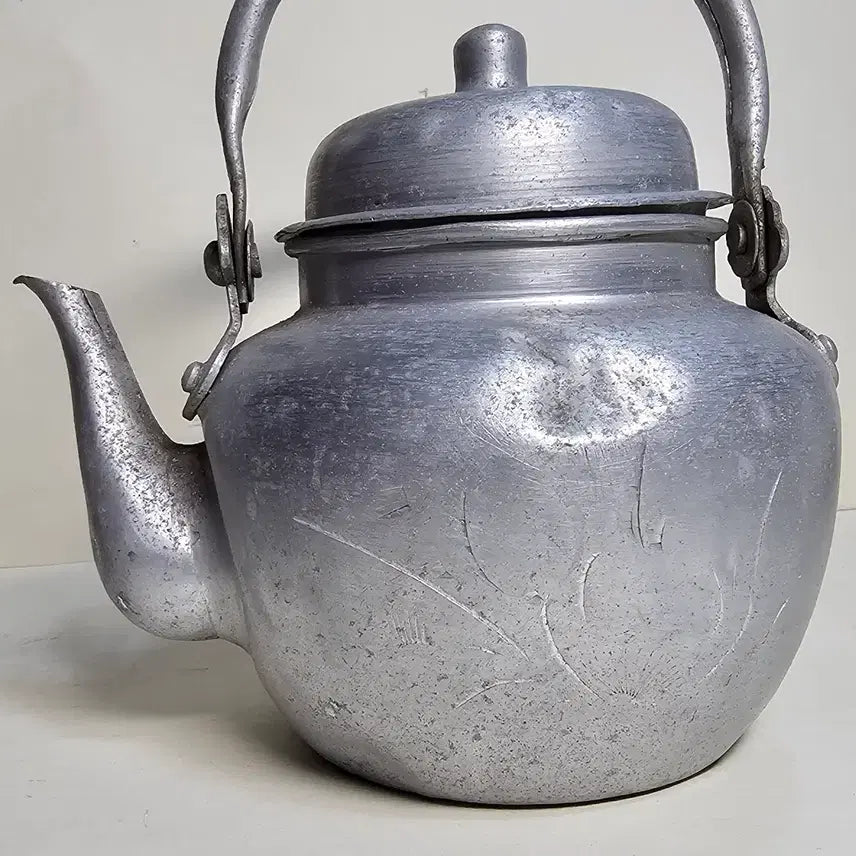 [BUNJANG] Vintage Silver Teapots (Bundle Set) / 옛날양은주전자 2개 일괄