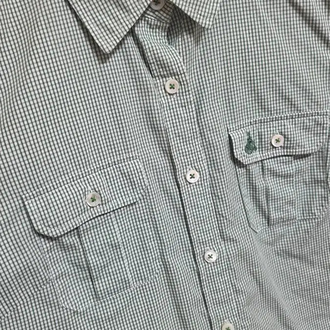 [BUNJANG] Beanpole Men's Checkered Shirt / [95] 남성 빈폴 정품 체크 남방, 셔츠