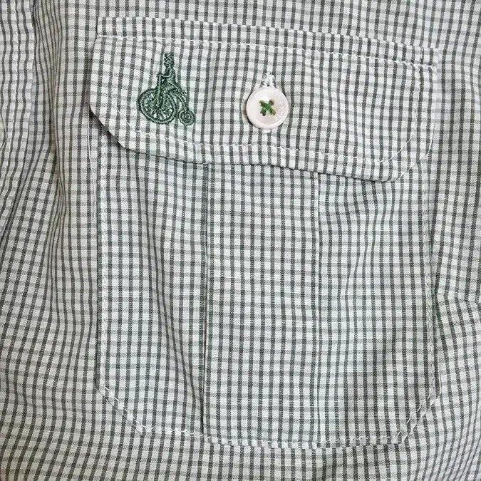 [BUNJANG] Beanpole Men's Checkered Shirt / [95] 남성 빈폴 정품 체크 남방, 셔츠