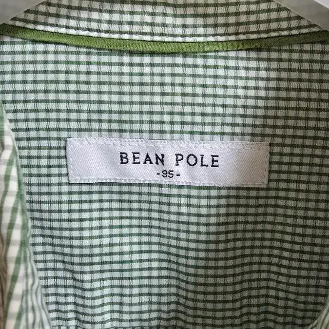 [BUNJANG] Beanpole Men's Checkered Shirt / [95] 남성 빈폴 정품 체크 남방, 셔츠