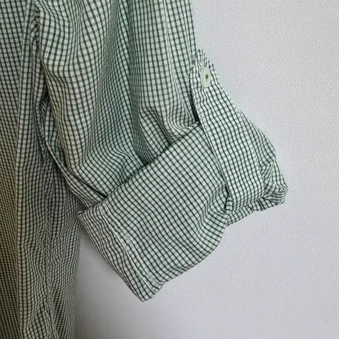 [BUNJANG] Beanpole Men's Checkered Shirt / [95] 남성 빈폴 정품 체크 남방, 셔츠