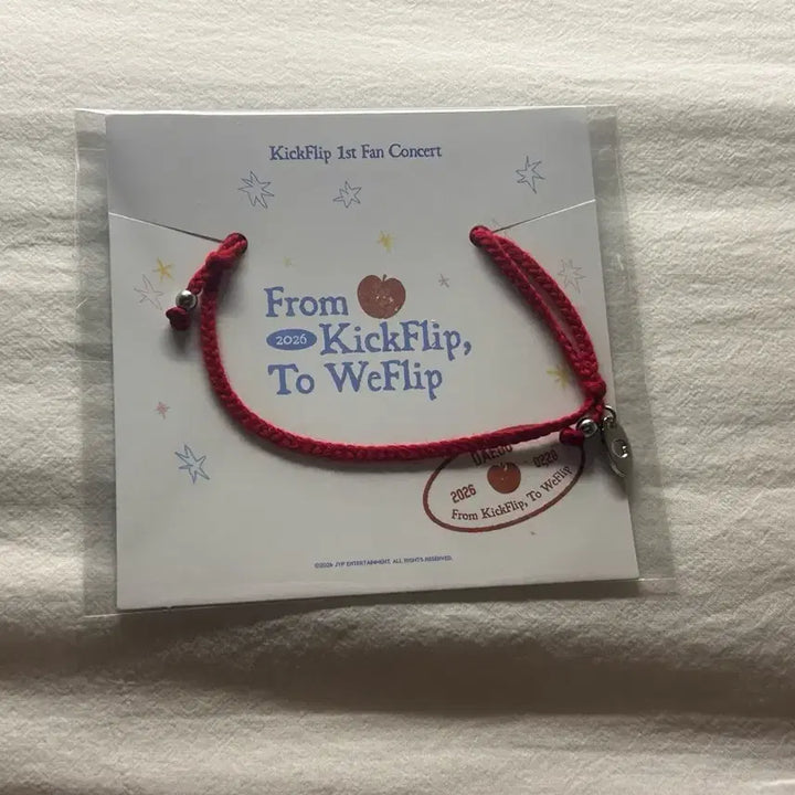 [BUNJANG] Kickflip We:Flip Zone Wristband / 킥플립 대구 콘서트 위플립존 팔찌