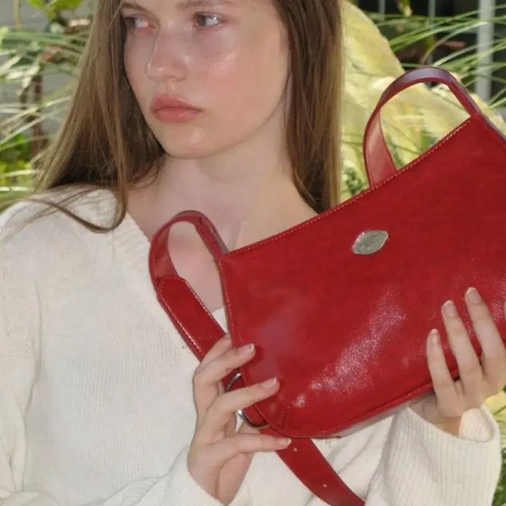 [BUNJANG] Somewherebut Fle Two Way Shoulder Bag Red / 썸웨어버터 fle two way bag 숄더백 레드
