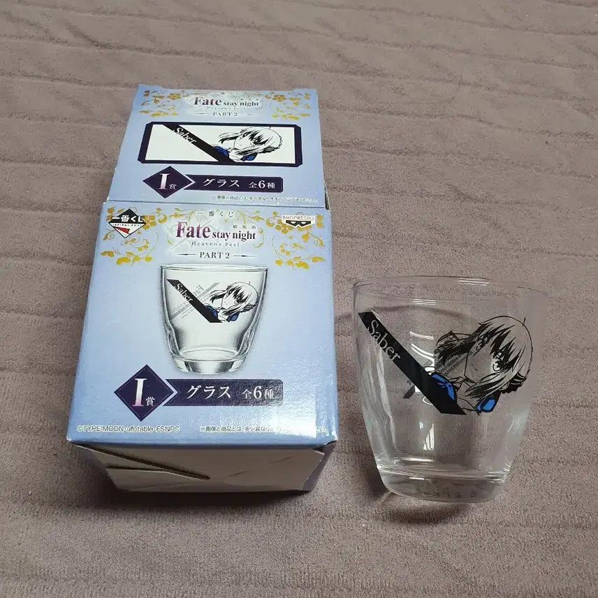 [BUNJANG] 페스나 헤븐즈 필 이치방쿠지 i상 유리잔 / 페스나 헤븐즈 필 이치방쿠지 i상 유리잔