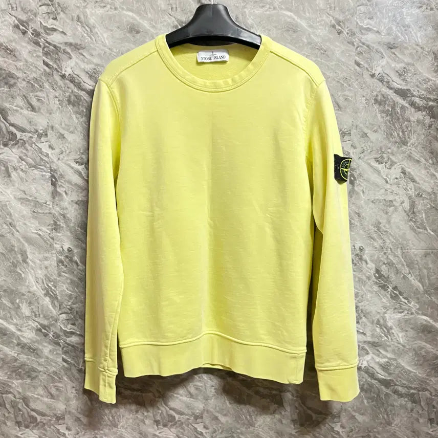 [BUNJANG] Stone Island Sweatshirt Lime M / 스톤아일랜드 맨투맨 라임M