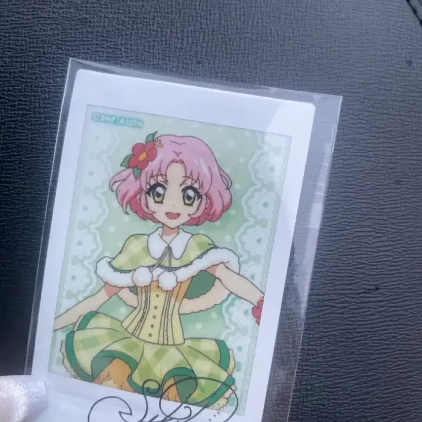 [BUNJANG] Aikatsu Sakura &amp; Ichigo Cheki / 교환&amp;판매) 아이카츠 아이엠스타 사쿠라 체리 체키 폴라 이치고