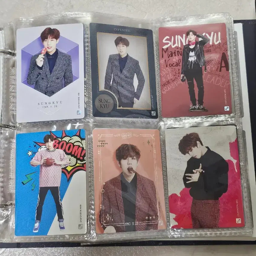 [BUNJANG] Infinite Official Collection Card Vol.2 Photocard / 인피니트 official collection card vol.2