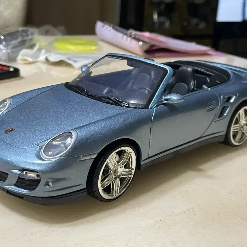 [BUNJANG] Porsche 997 Turbo Diecast Model Car / 포르쉐 스포츠카 다이캐스트 모형 997터보