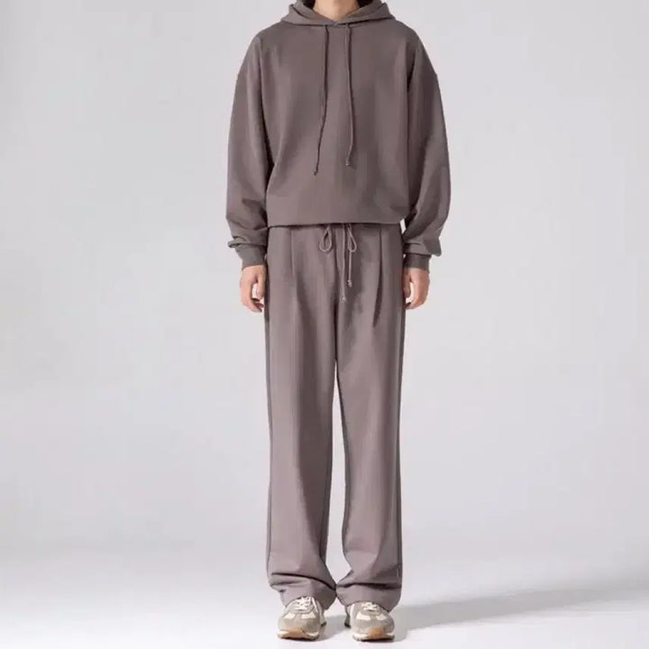 [BUNJANG] Zoang Homme Minimalist Cocoa Hoodie / 주앙옴므 미니멀 후디