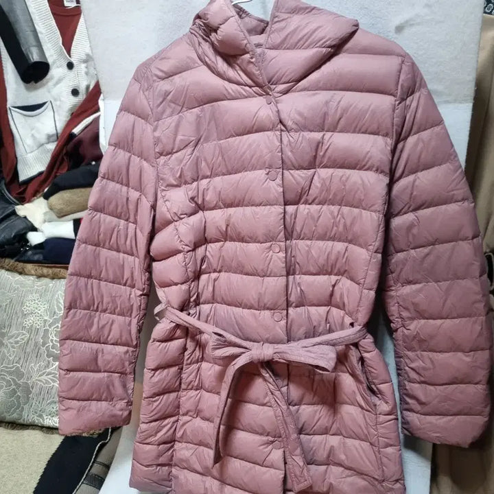 [BUNJANG] Kolon Goose Down Hooded Lightweight Jacket / 코오롱 구스 다운 후드 경량점퍼
