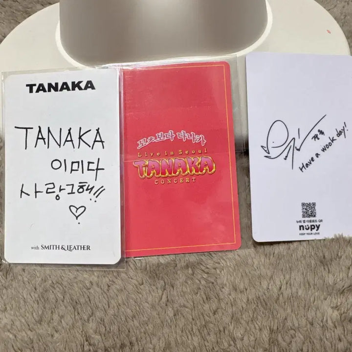 [BUNJANG] Tanaka Kim Kyungwook Photocard Bundle Set / 다나카 김경욱 포카