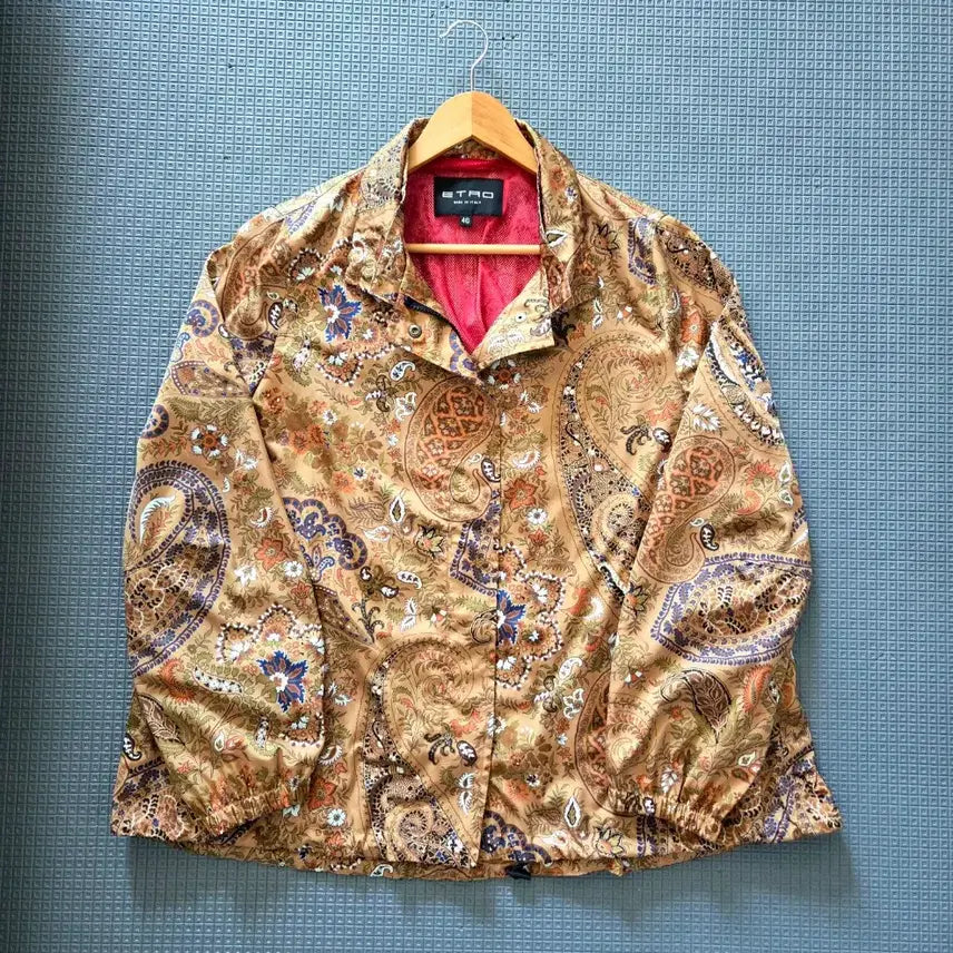 [SOLD OUT] 에트로 페이즐리일루션 윈드브레이커 자켓