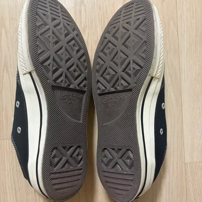 [BUNJANG] Converse Chuck 70 Low Black Sneakers / 컨버스 척 70 로우 블랙 260사이즈