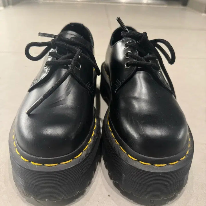 [BUNJANG] Dr. Martens 1461 Black Patent Leather Shoes / 닥터마틴 1461 블랙 유광
