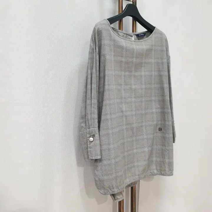 [BUNJANG] Beanpole Ladies Glen Check Loose Fit Shirt / (kk69221)빈폴레이디스 글렌 체크 루즈핏 셔츠 95