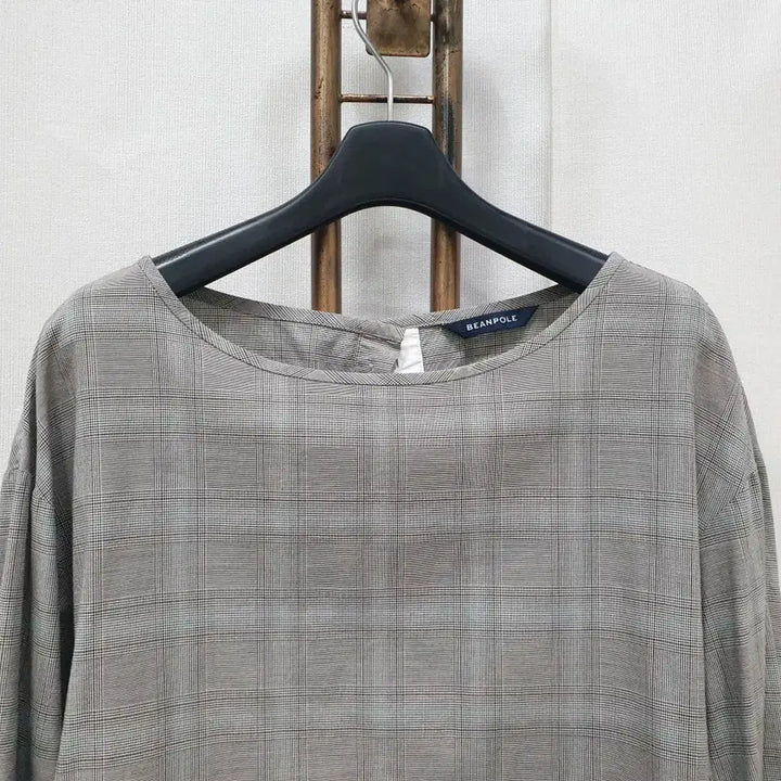 [BUNJANG] Beanpole Ladies Glen Check Loose Fit Shirt / (kk69221)빈폴레이디스 글렌 체크 루즈핏 셔츠 95