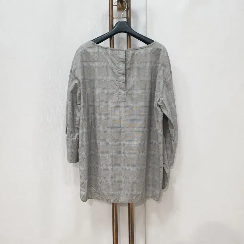 [BUNJANG] Beanpole Ladies Glen Check Loose Fit Shirt / (kk69221)빈폴레이디스 글렌 체크 루즈핏 셔츠 95