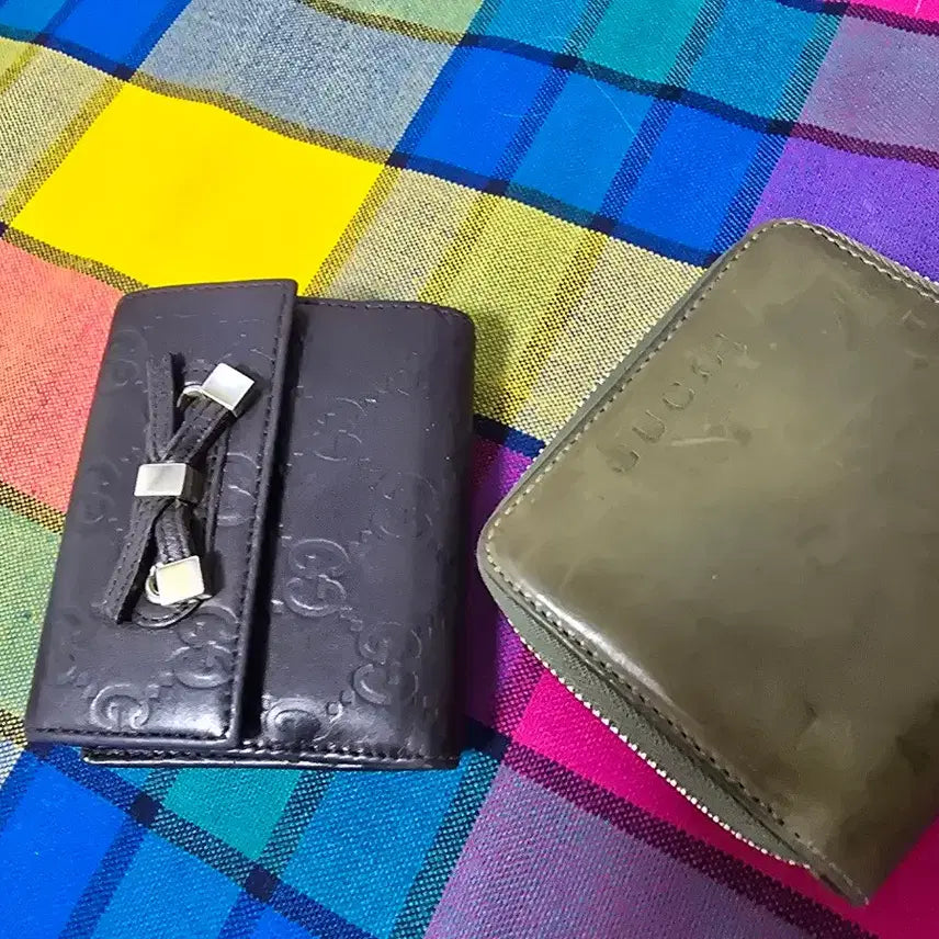 [BUNJANG] Gucci Sima Wallet Brown / 구찌 시마 반지갑 브라운 리본장식