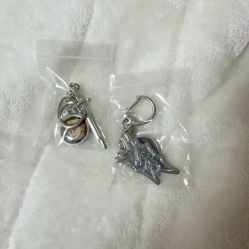 [BUNJANG] Golden Kamuy Koito Tsukishima Metal Keyring Bundle / 골든카무이 원화전 컬렉션챰 메탈 키링 츠키시마 코이토 일괄