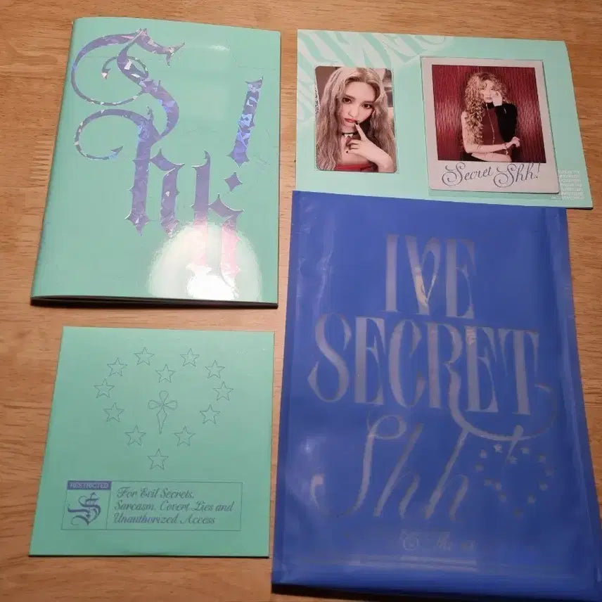 [BUNJANG] IVE Secret Shh Album Full Set / 개봉O, 아이브 IVE Secret Shh 앨범 풀세트