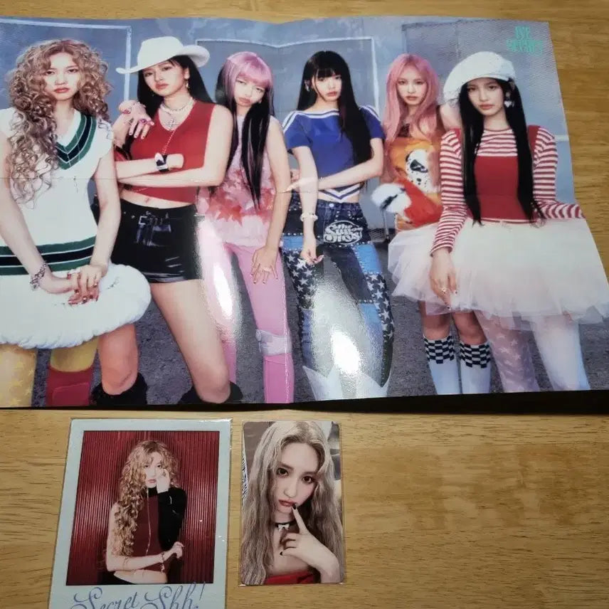 [BUNJANG] IVE Secret Shh Album Full Set / 개봉O, 아이브 IVE Secret Shh 앨범 풀세트