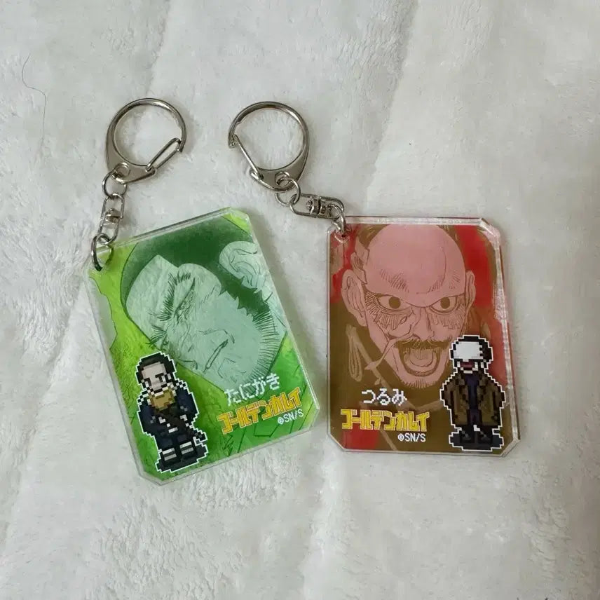 [BUNJANG] Golden Kamuy Original Art Exhibition Acrylic Keyring Bundle / 골든카무이 원화전 색아크릴 키링 츠루미 타니가키 일괄