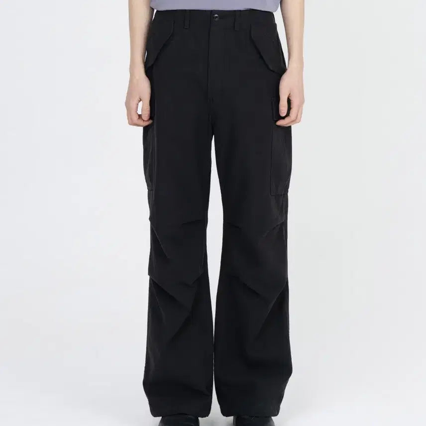 [SOLD OUT] [4]브라운야드 밀리터리 필드팬츠 블랙 새베품