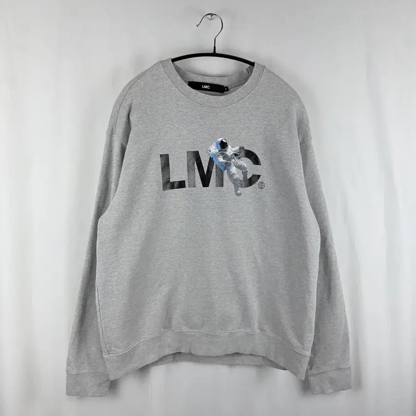 [BUNJANG] LMC Astronaut Sweatshirt Grey / (M) LMC 우주비행사 맨투맨 그레이