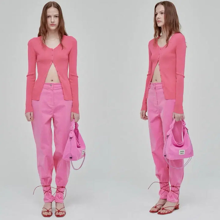 [BUNJANG] JEDREFEB5 Mini Goody Bag Pink Cotton Twill / 제드레페브5/ 미니 구디백 핑크(새상품)