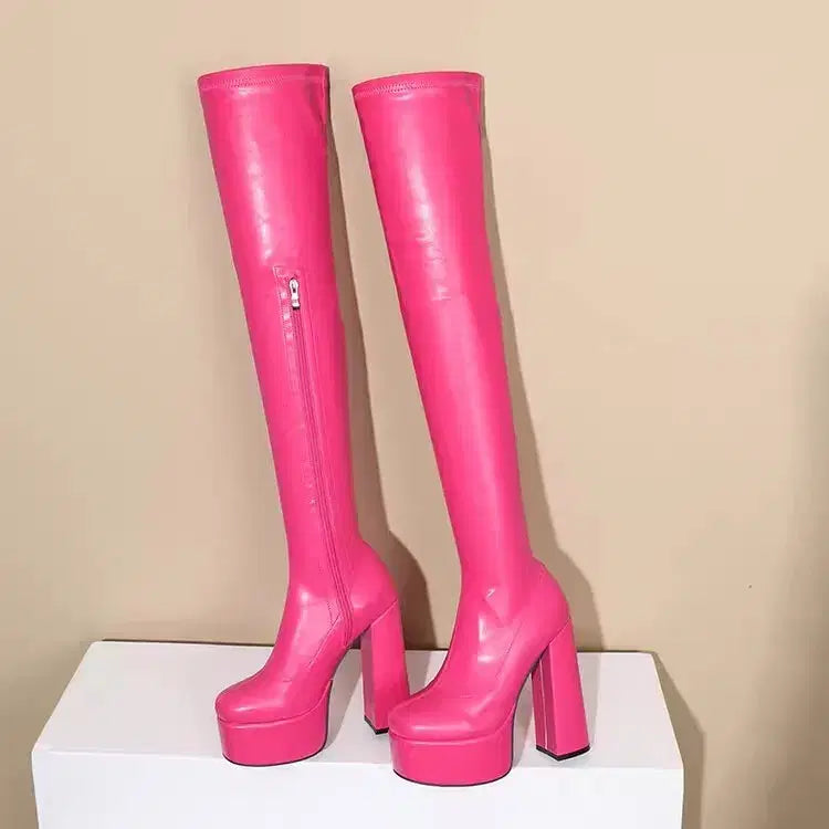[BUNJANG] 255 Size Over-the-Knee Boots / 255 싸이하이부츠